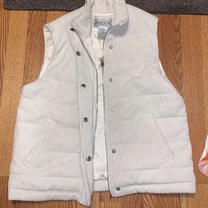 BRAND NEW SUPER CUTE WHITE VEST